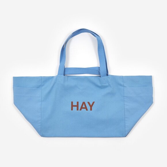 NWT *** HAY  SKY BLUE LARGE WEEKEND BAG DURABLE & SPACIOUS FOR ALL YOUR NEEDS ** - Picture 4 of 6